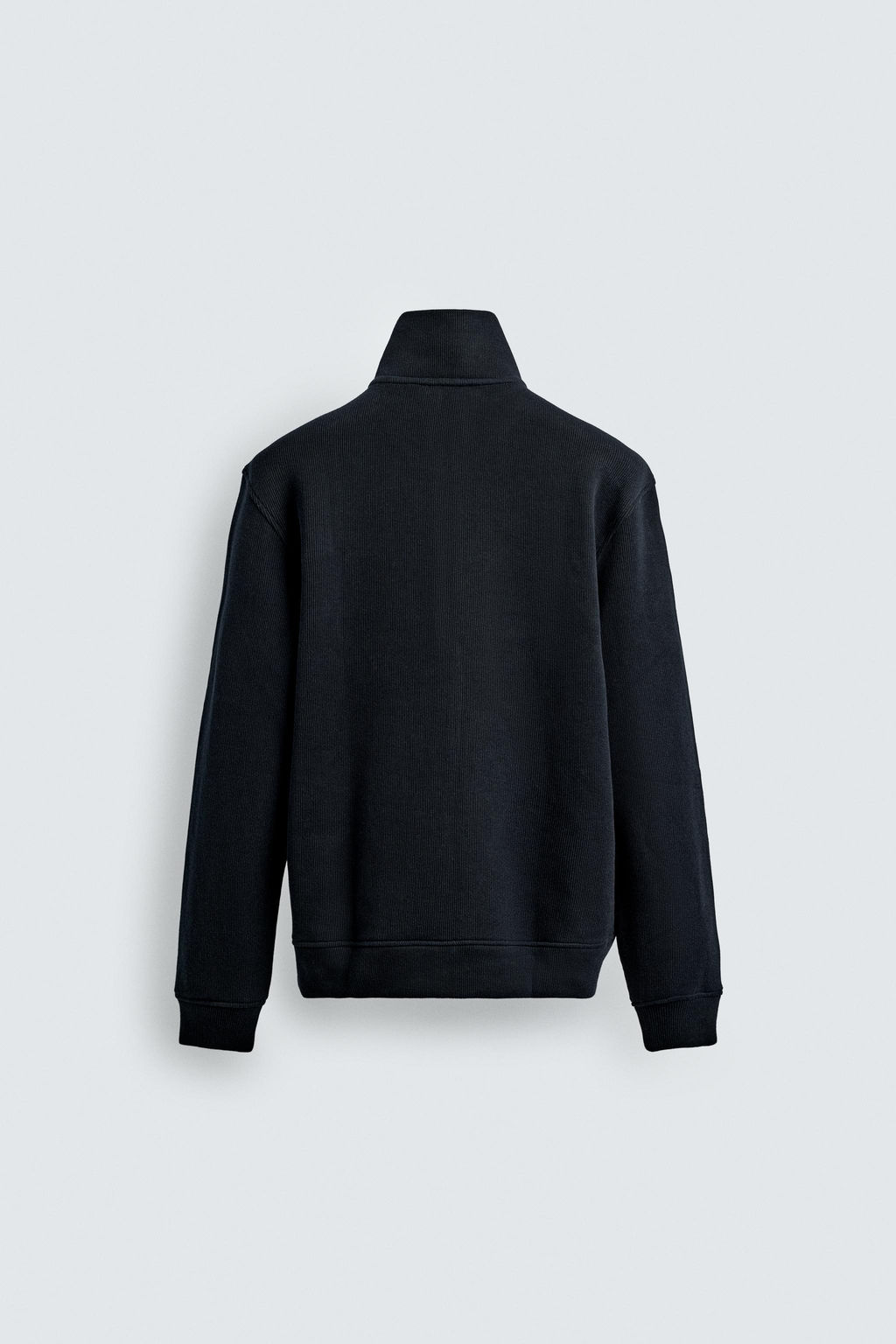 RIBBED ZIP-UP JACKET - Zara фото 7