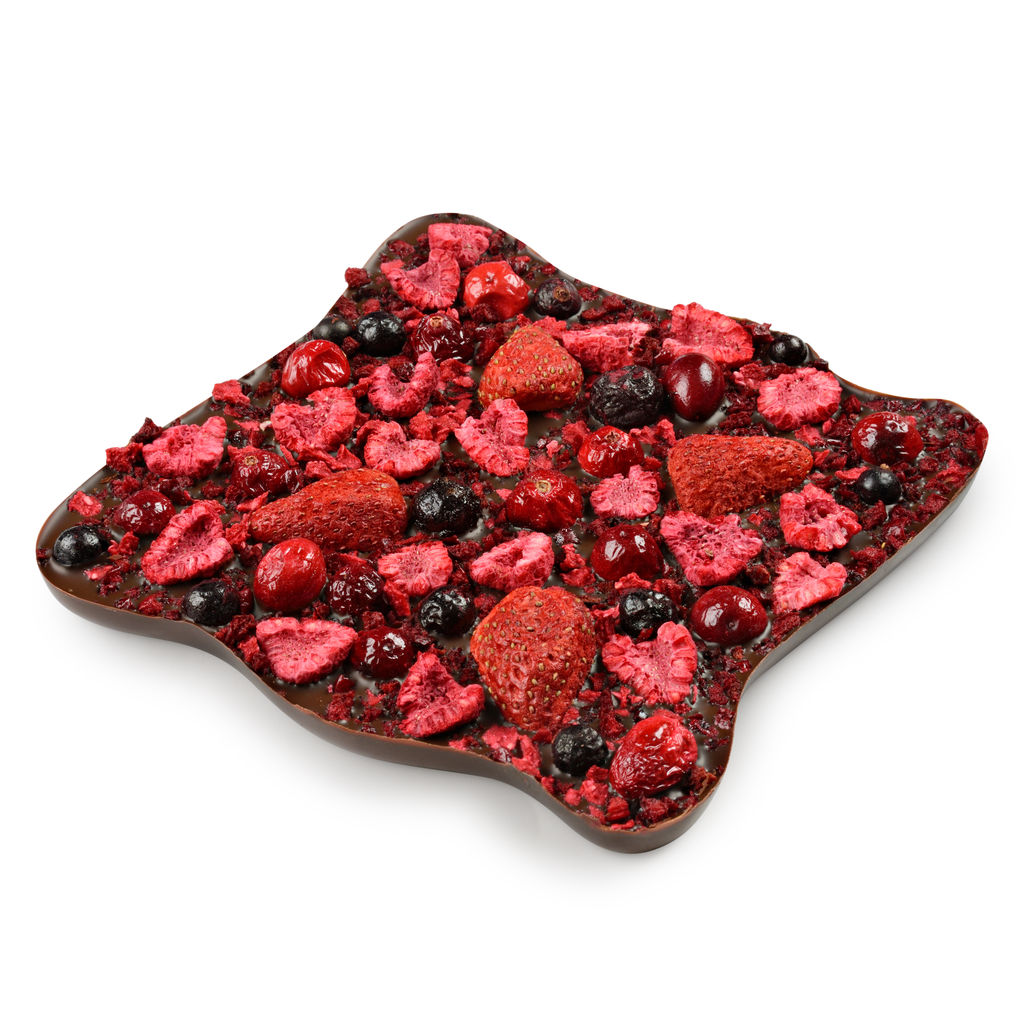 Шоколад темный с украшением Беррифест 150 гр - Chokodelika фото 2