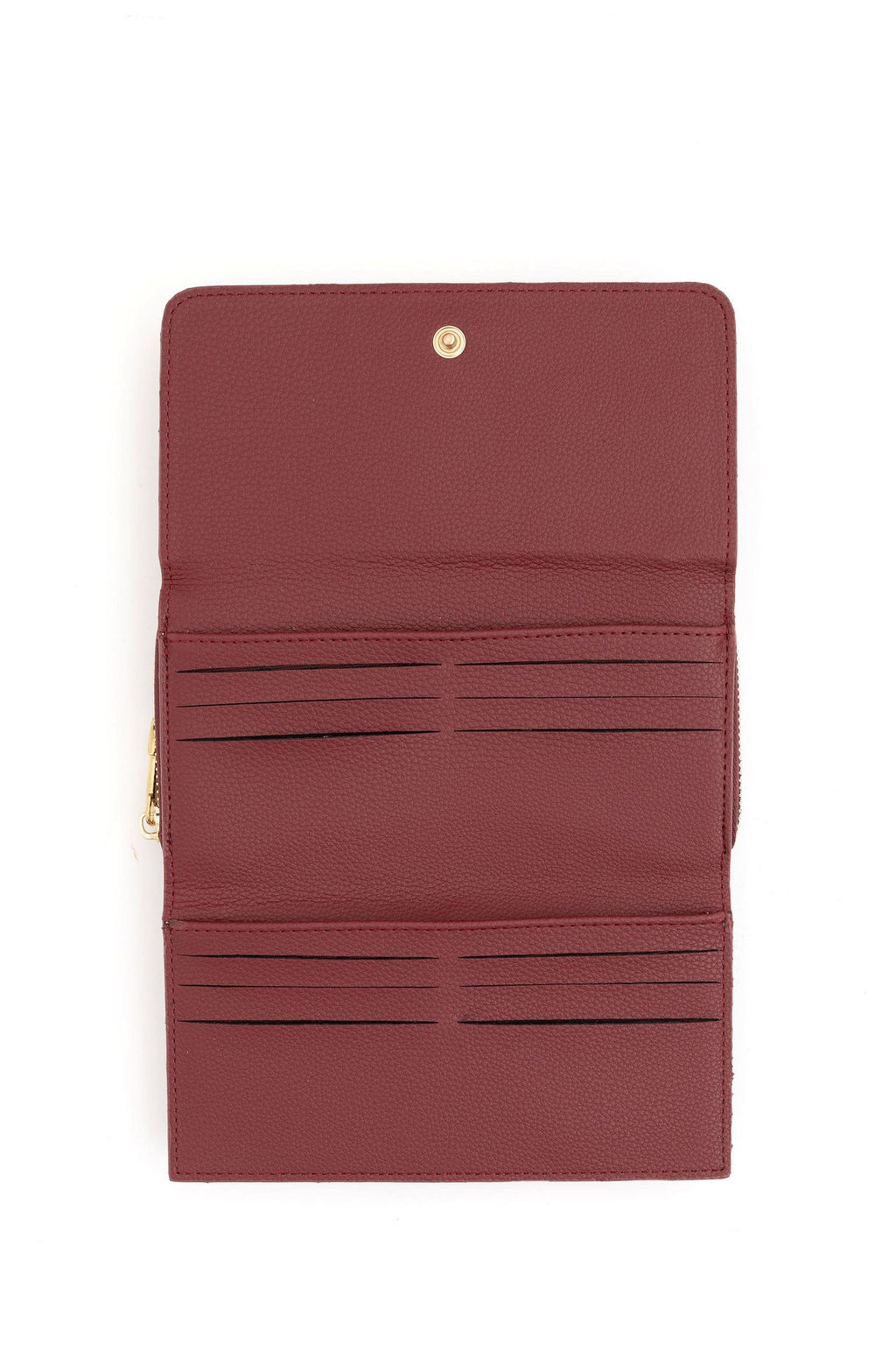 Женский бордовый кошелек Неожиданная скидка в корзине - U.s. polo assn фото 5