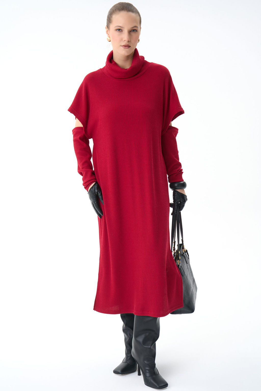 Платье Ирма (красный) - Эльза фото 24