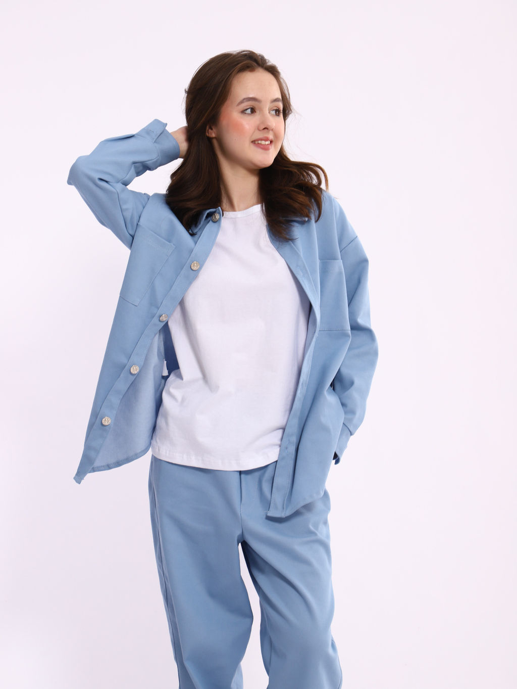 Комплект "Деним" голубой