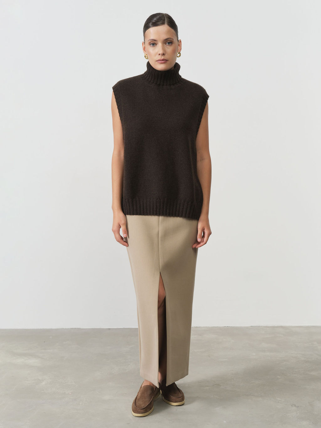 Джемпер женский из пуха яка 06093 ТК