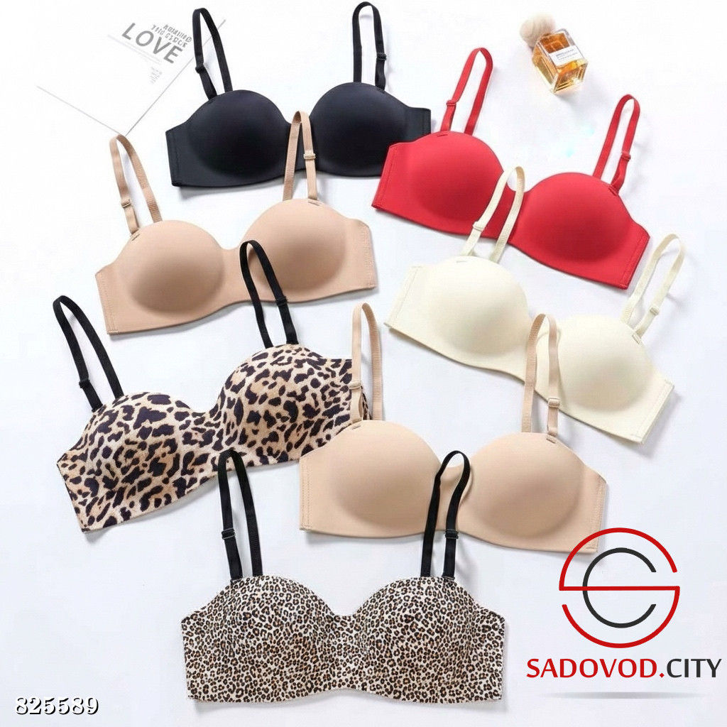 Бюстгальтер без косточек бесшовный