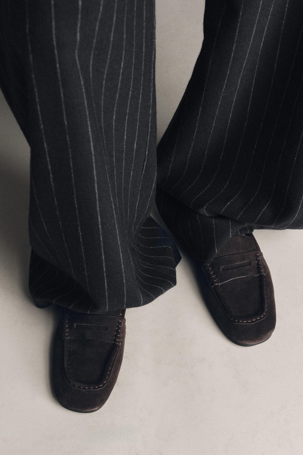 SPLIT SUEDE LOAFERS - Zara фото 22
