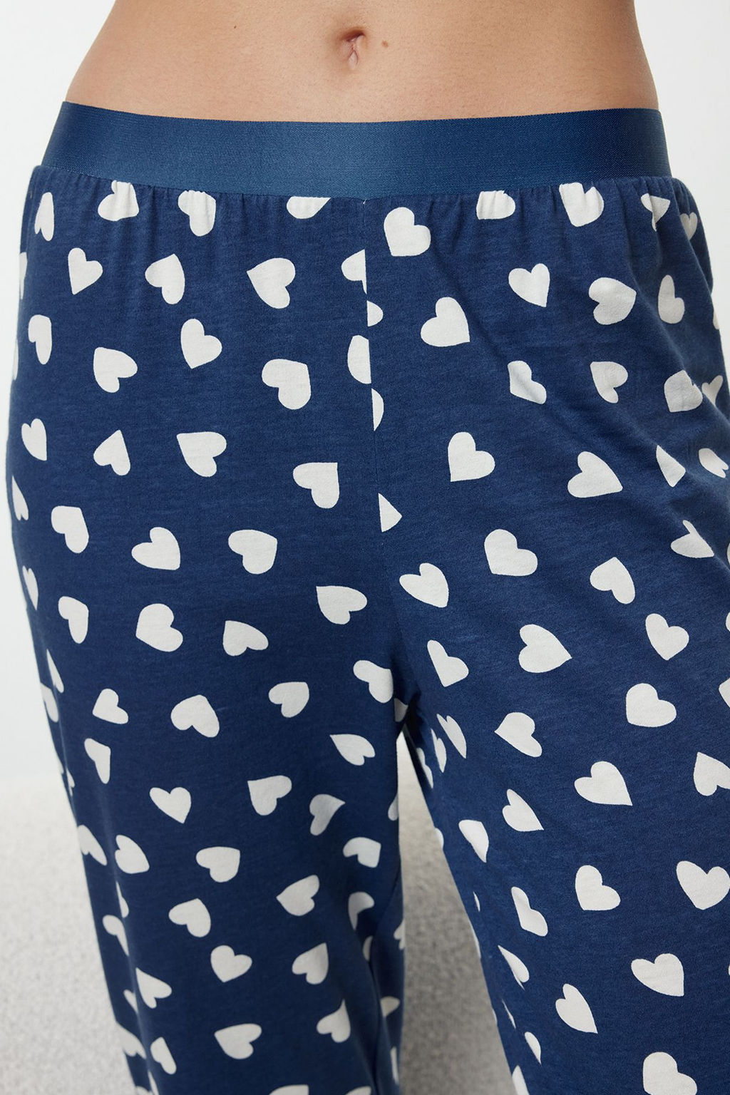 Mavi %100 Pamuklu Kalpli Orme Pijama Tak?m? THMAW25PT00108 - Trendyolmilla фото 4