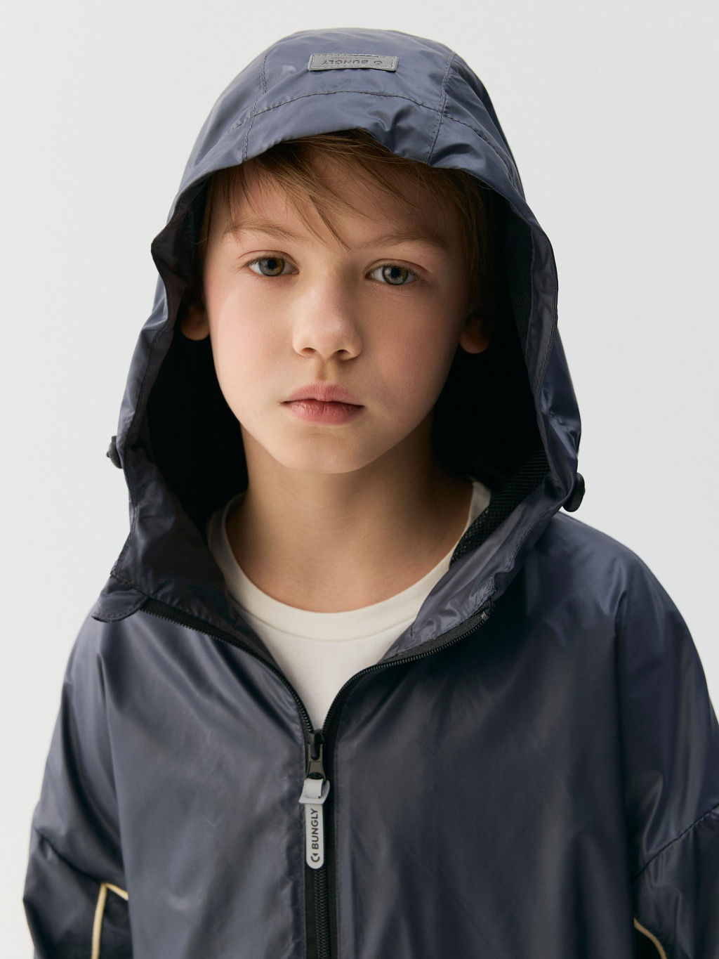 Ветровка на сетчатой подкладке Графит 7+ - Bungly фото 8