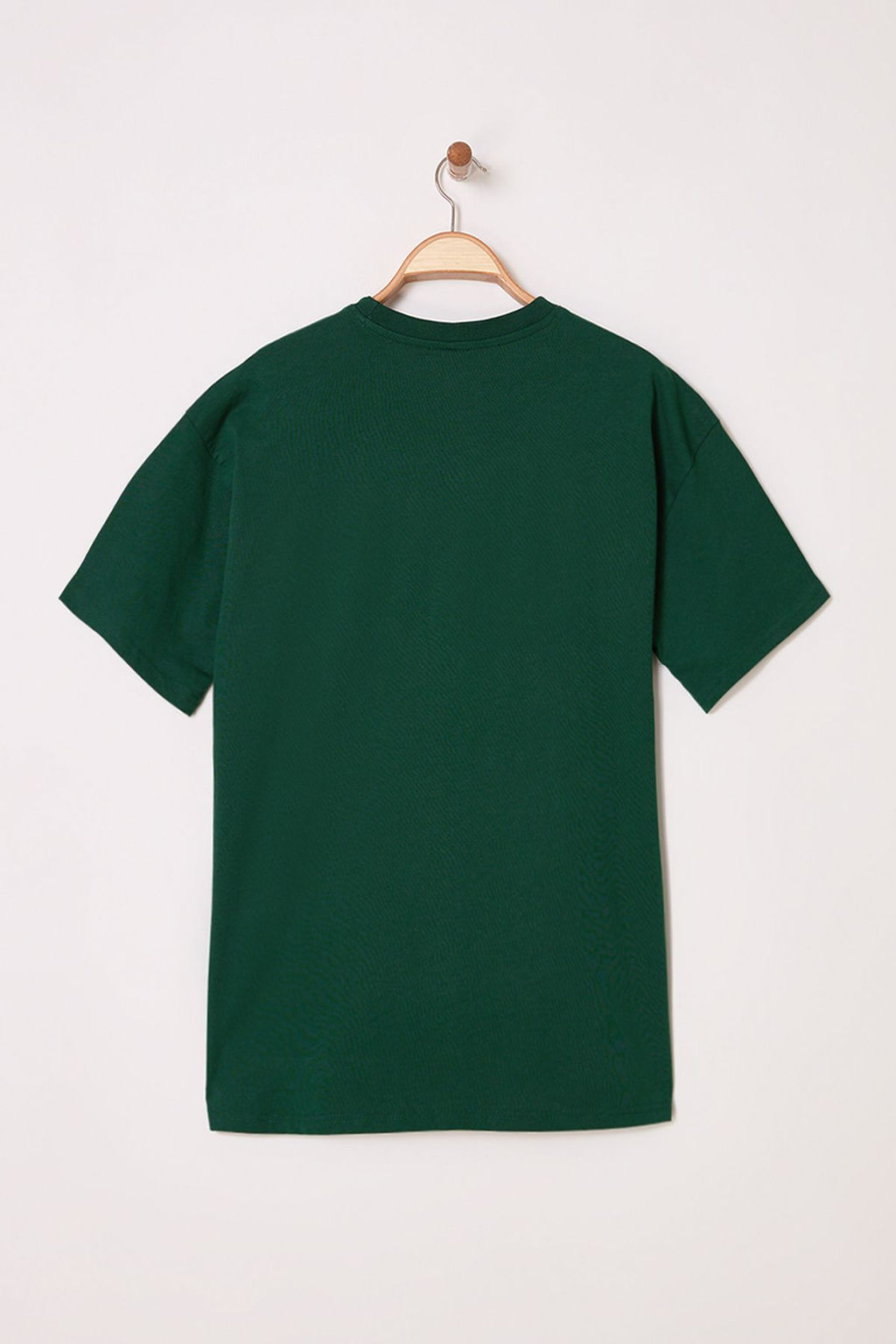 TRENDYOL MAN Siyah Oversize/Genis Kesim Bask?l? Kal?n %100 Pamuk Tok Kumas T-shirt TMNSS25TS00022 - Trendyolmilla фото 7