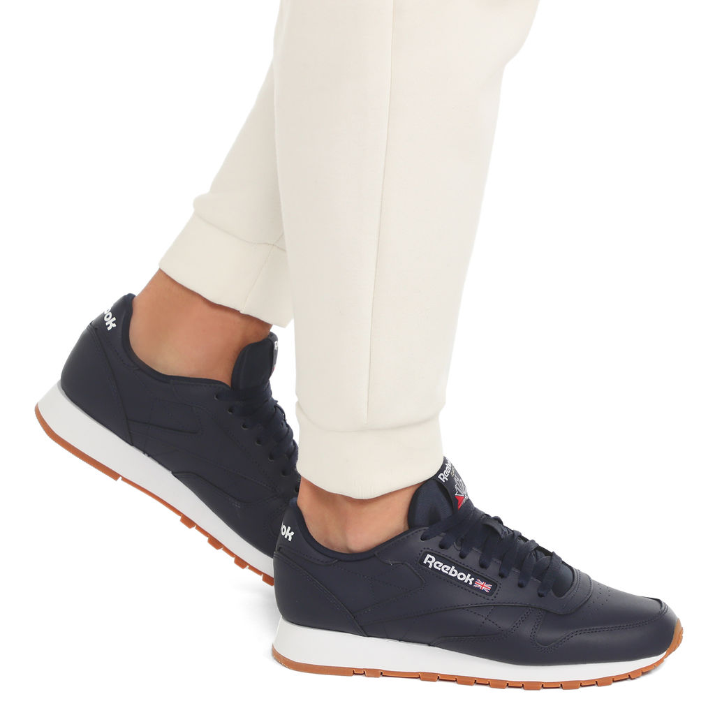 Кроссовки REEBOK CLASSIC LEATHER Артикул 2819461, темно-синий