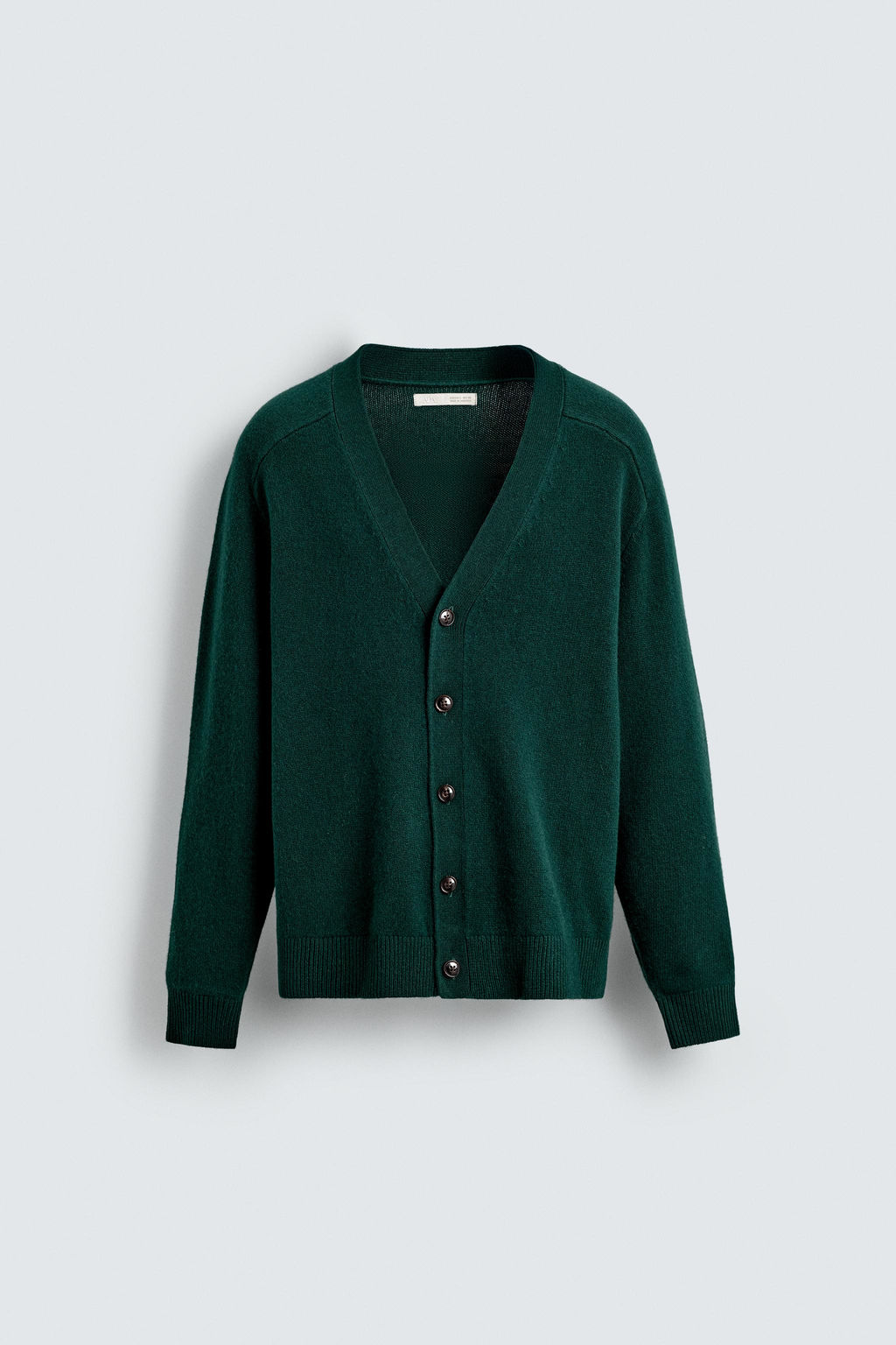 WOOL AND CASHMERE CARDIGAN - Zara фото 7