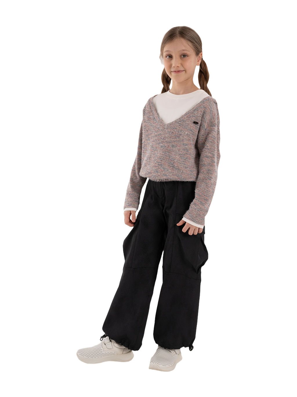 Джемпер для девочки О67075 - Карамелли фото 10