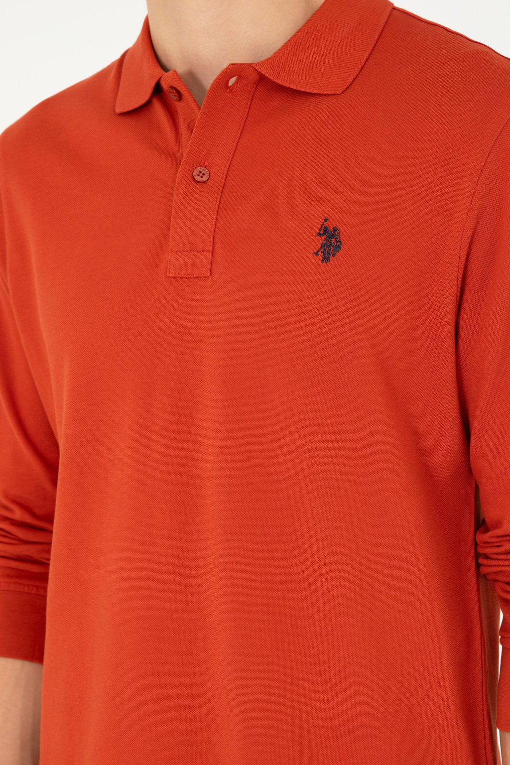 Erkek Kiremit Basic Sweatshirt