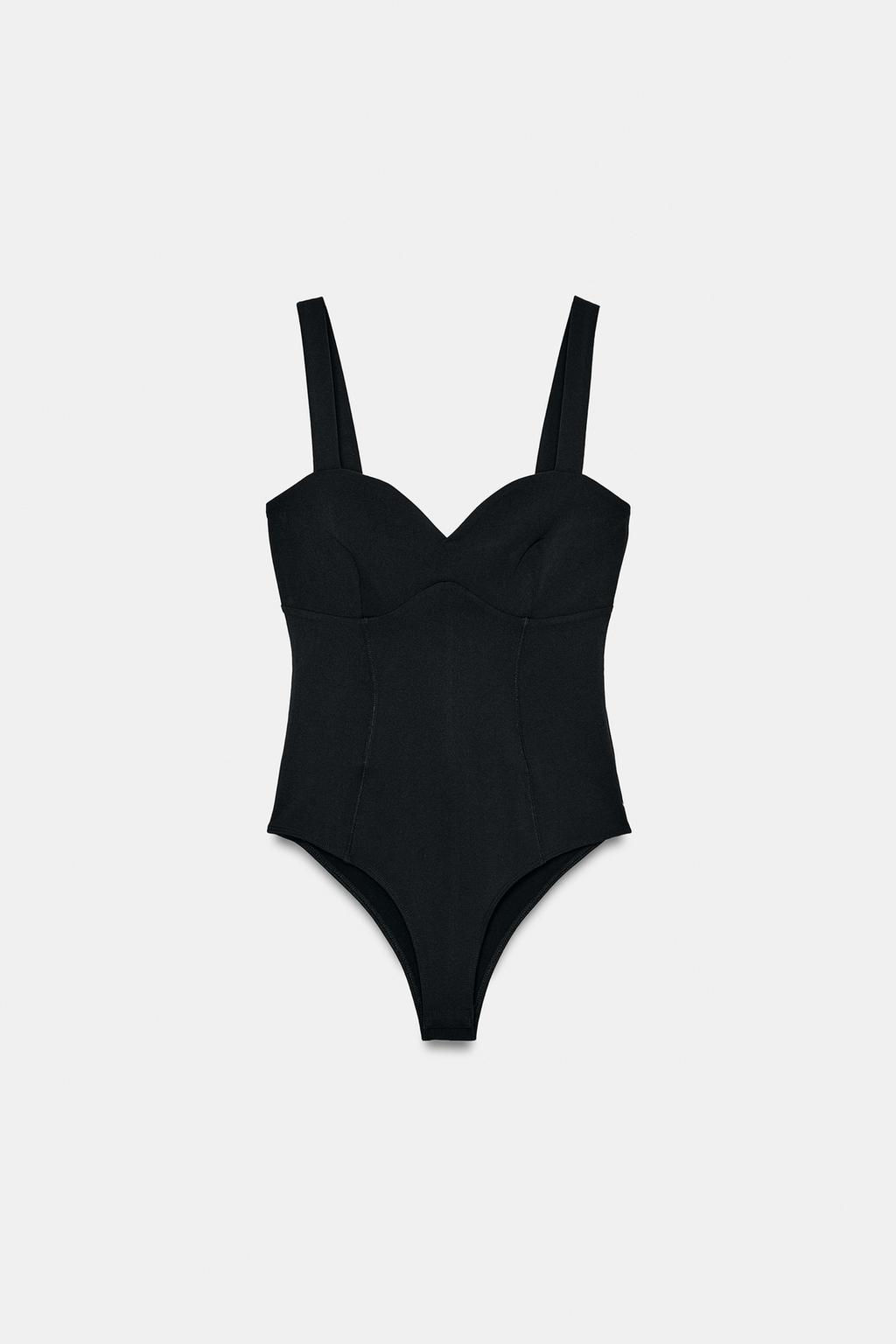 STRAPPY BODYSUIT - Zara фото 20