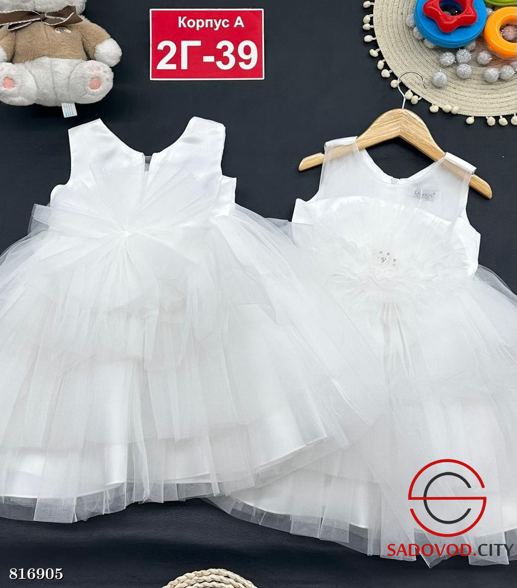 Платье для девочки новогоднее - Bruno фото 2