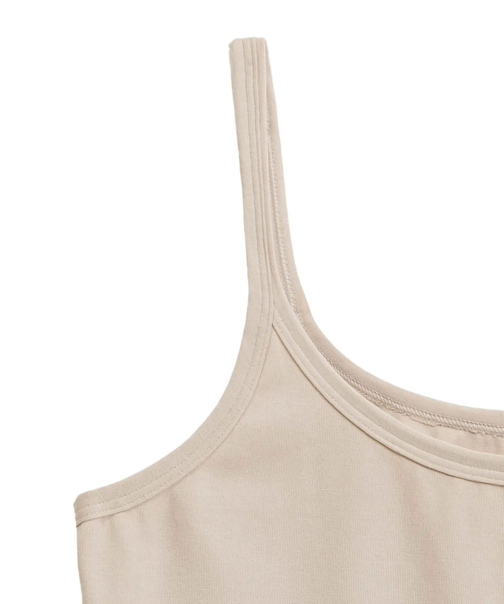 ATLANTIC CLV-001 Майка Regular светло-бежевый  фото 5