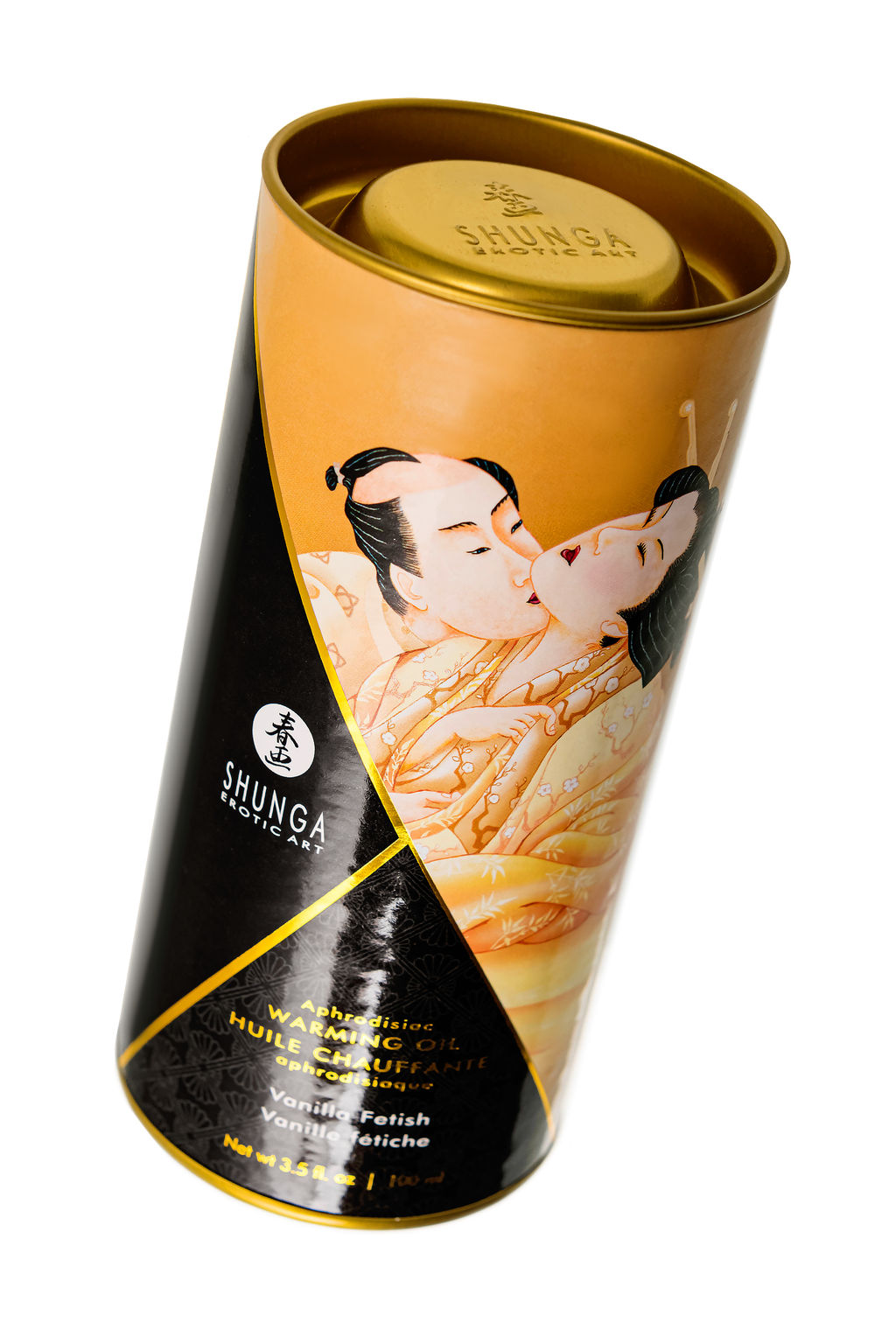 Масло массажное для тела Shunga Ванильный фетиш(Vanilla Fetish),разогревающее,100мл