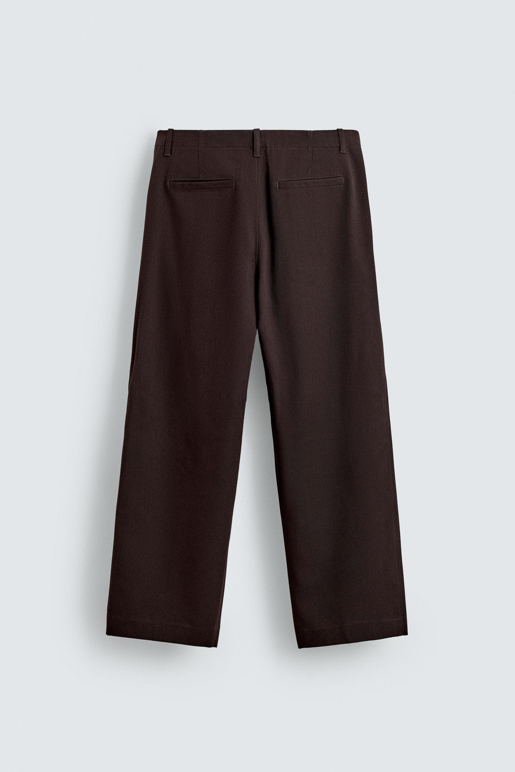PANTAL?N BALLOON FIT ESTRUCTURA / Granate - Zara фото 7
