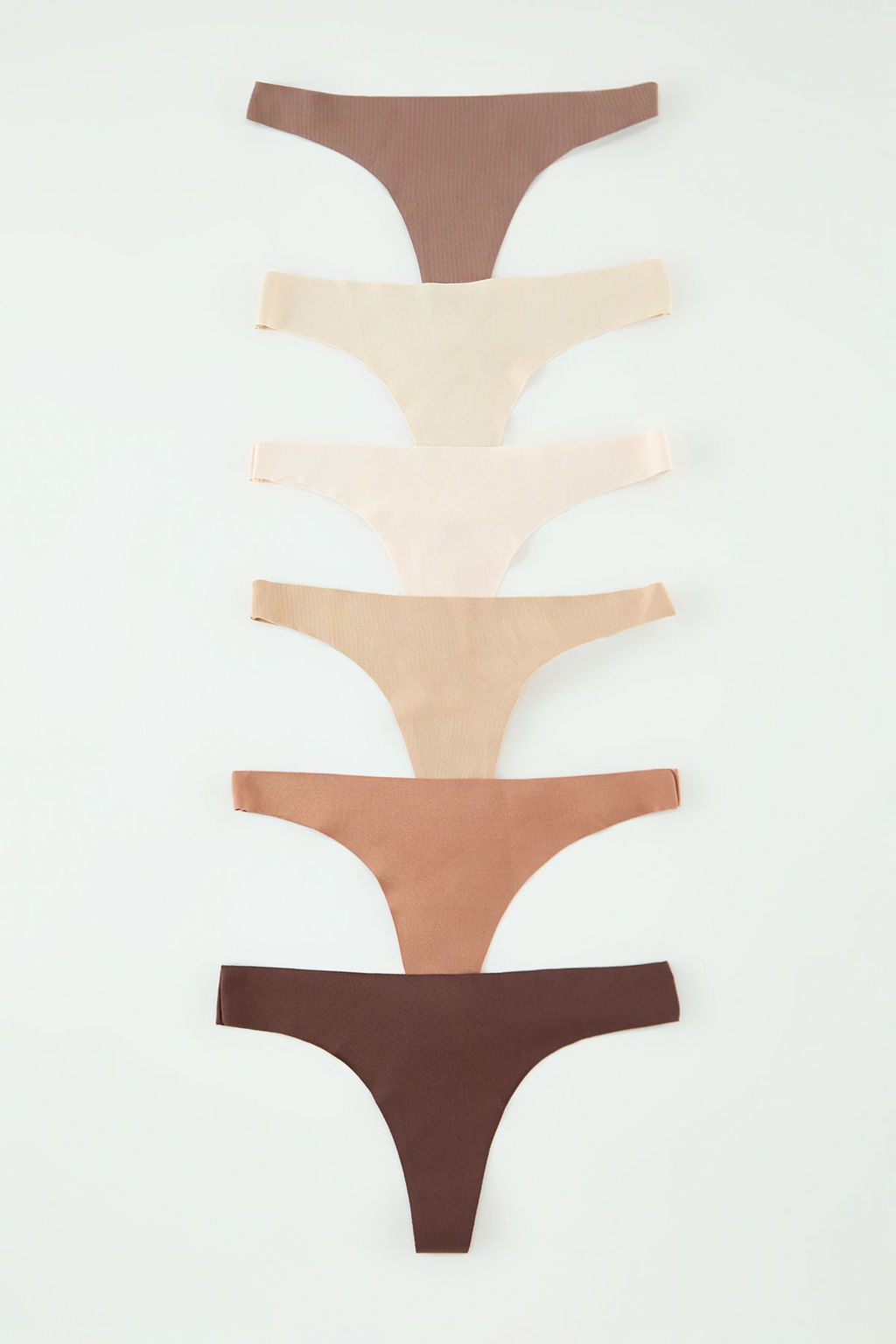 TRENDYOLMILLA Siyah 6l? Micro Dikissiz/Iz Yapmaz Lazer Kesim Tanga Orme Kulot THMAW25KU00039  фото 10