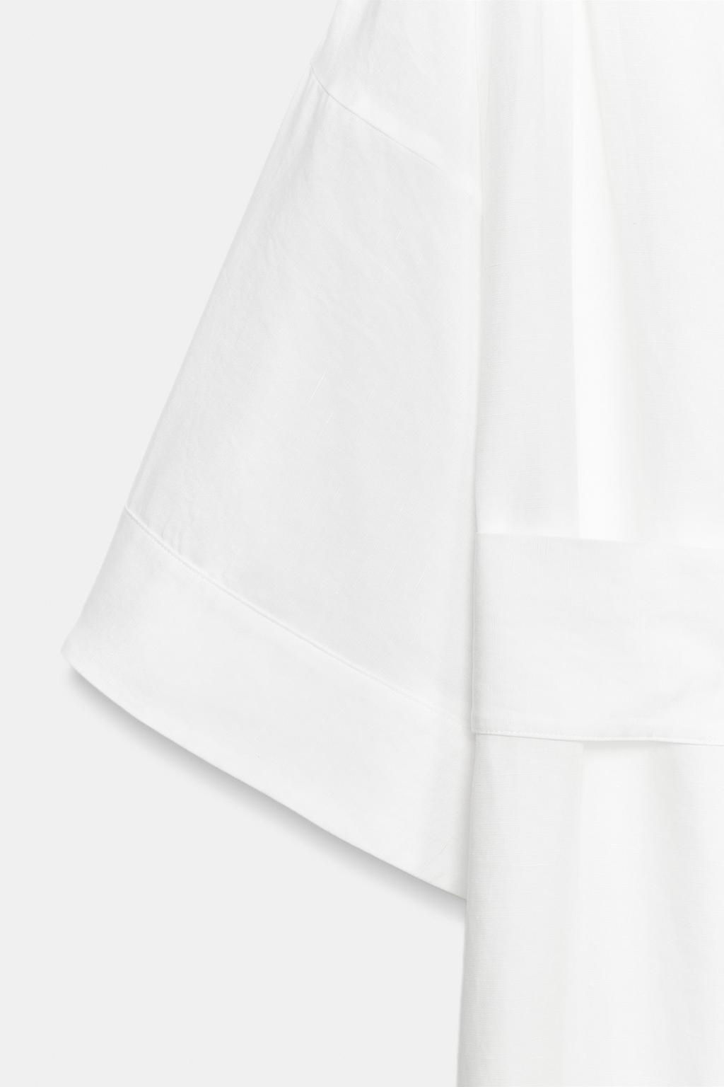 VESTIDO T?NICA CINTUR?N ZW COLLECTION / Blanco - Zara фото 16