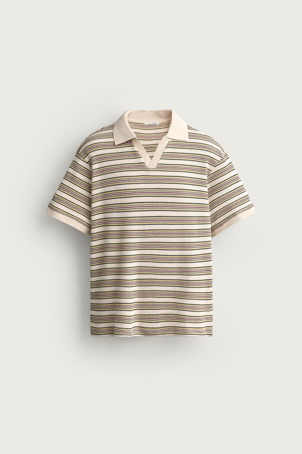 POLO REGULAR FIT RAYAS / Multicolor - Zara фото 7