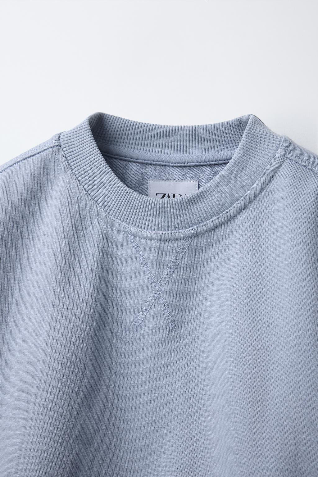 PLAIN SWEATSHIRT - Zara фото 9