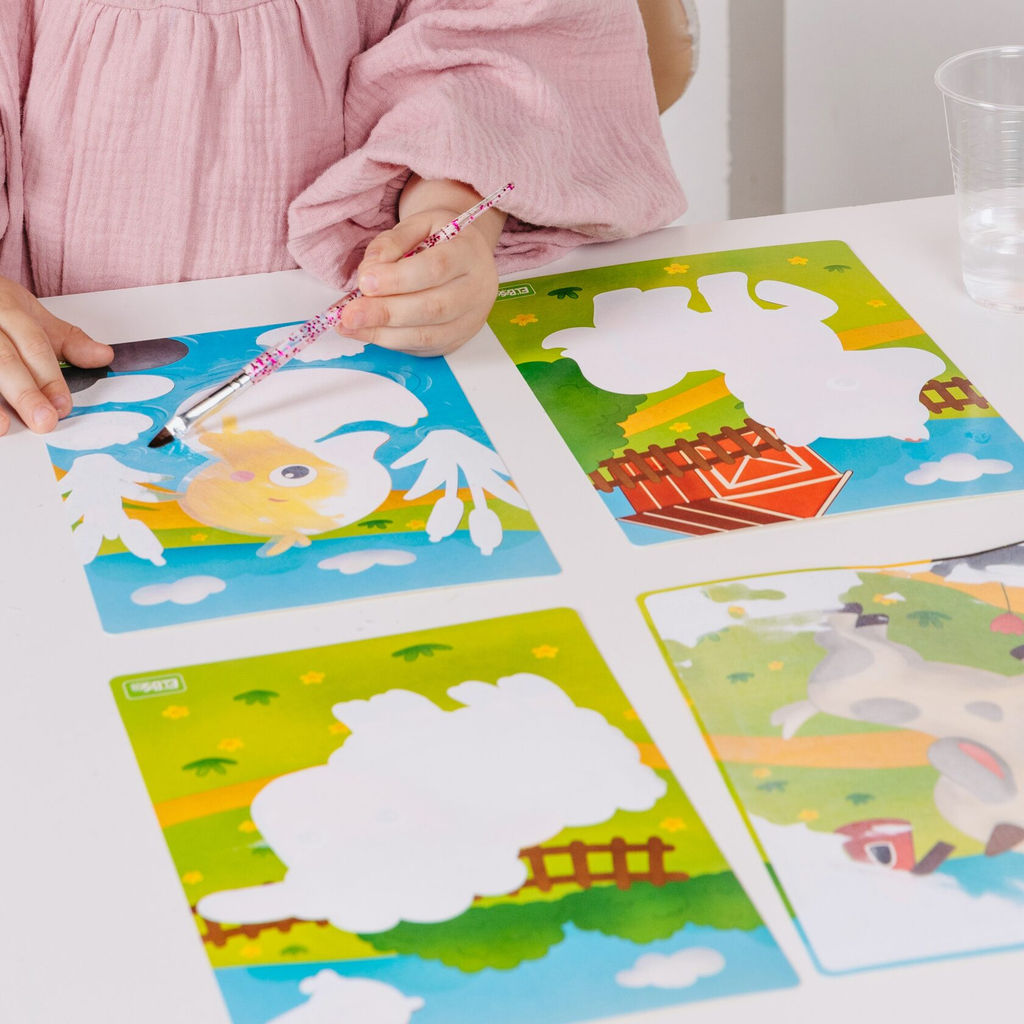 ElBascoKids / Набор раскрасок водой "Ферма"