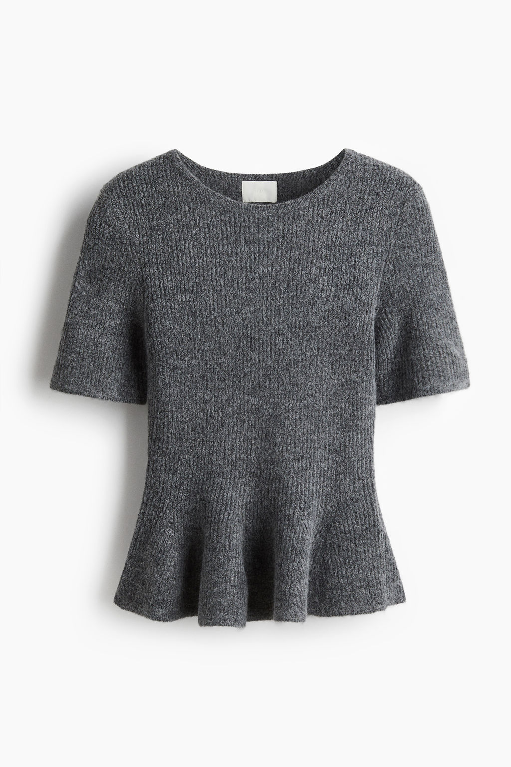 Top en punto de canal? con peplum - H&m фото 3