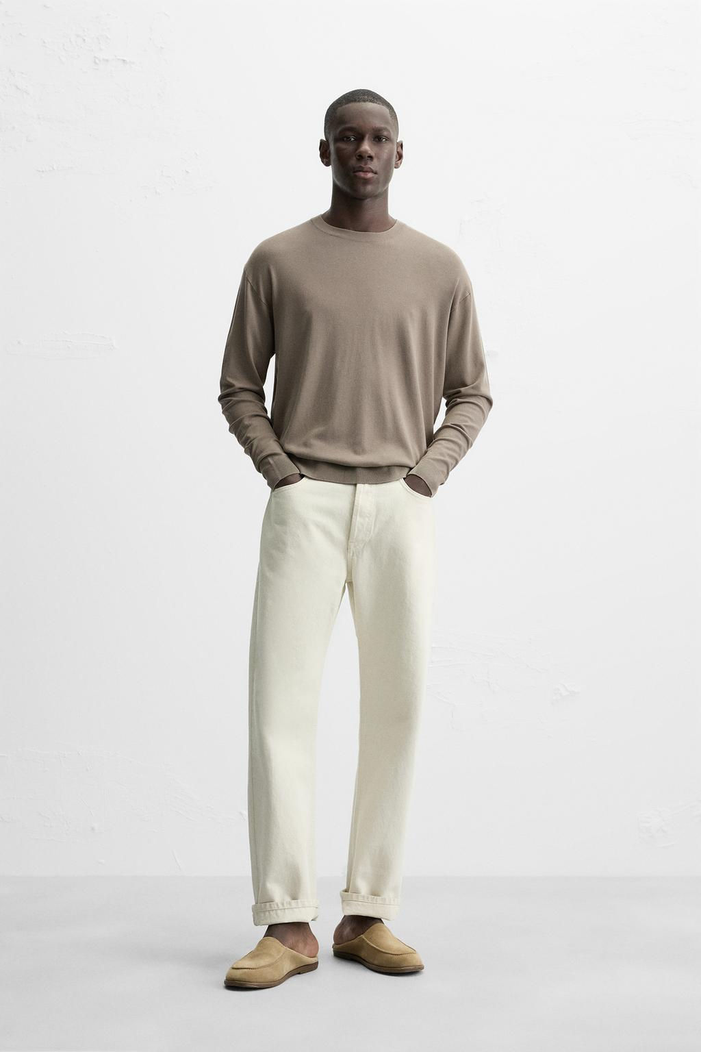 BASIC VISCOSE BLEND SWEATER - Zara фото 3