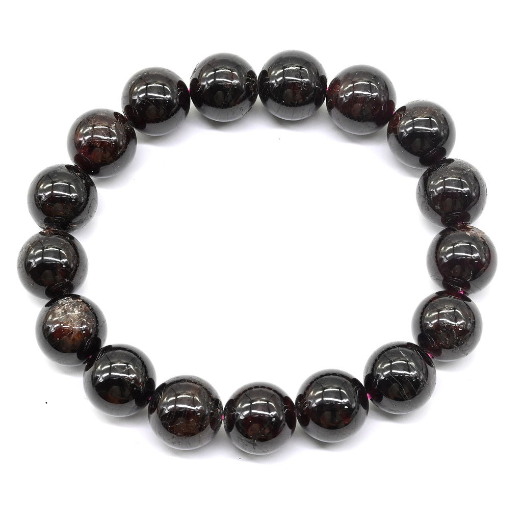 Браслет из граната шарик 11мм
