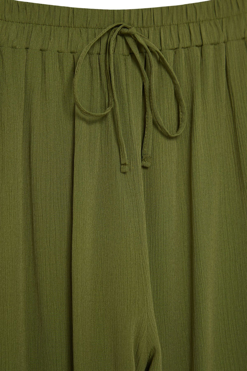 Haki Dokuma Y?rtmacl? Plaj Pantolon TBESS24PL00013