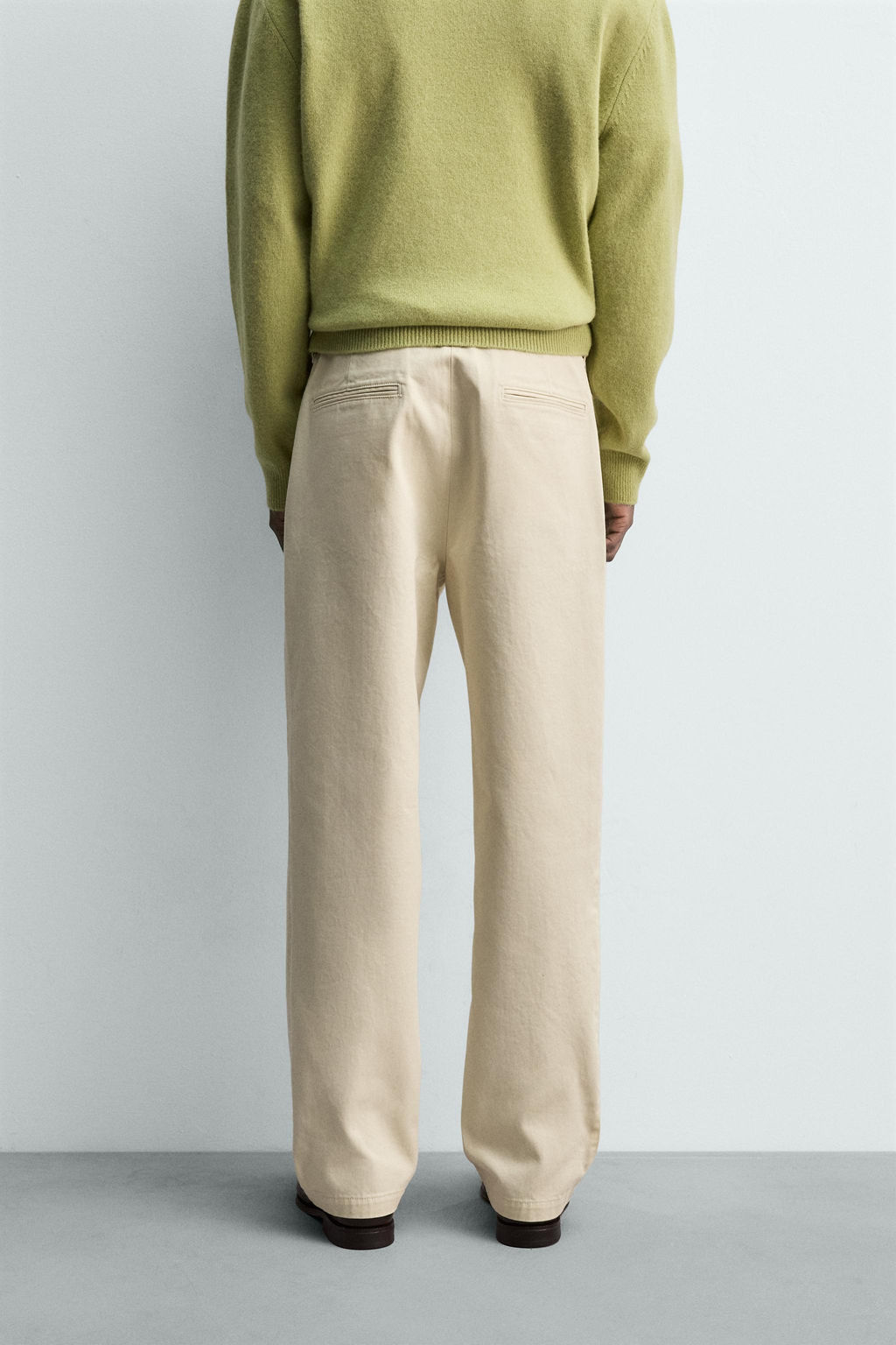 PANTALON CHINO REGULAR FIT / Beige claro - Zara фото 3
