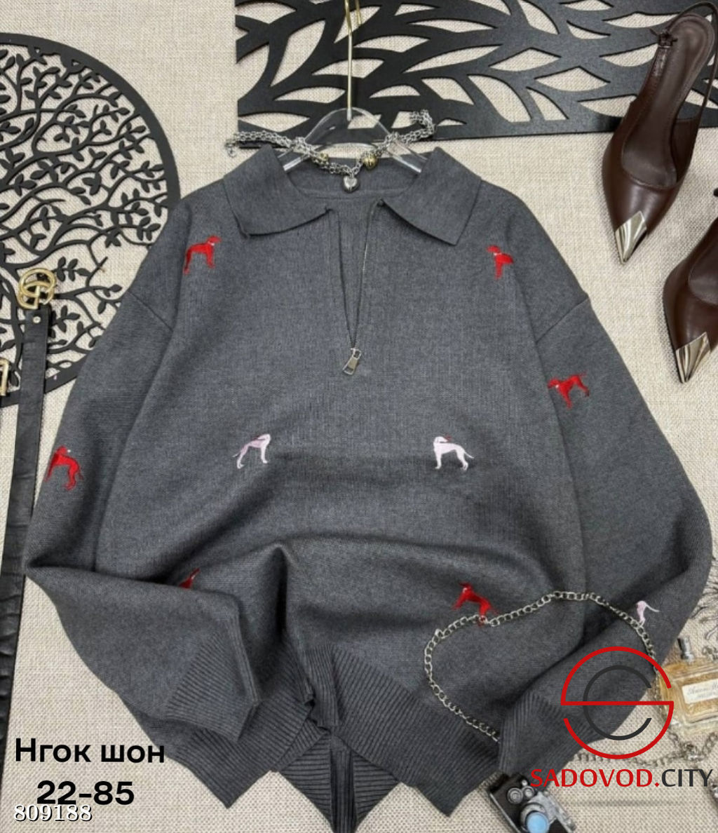 Кофта женская на замке - Bruno фото 3