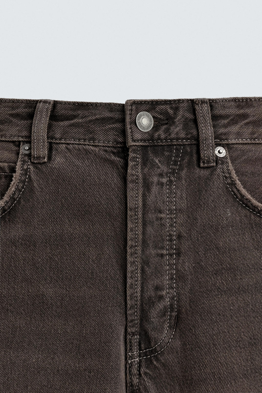 JEANS REGULAR FIT / Marr?n - Zara фото 9
