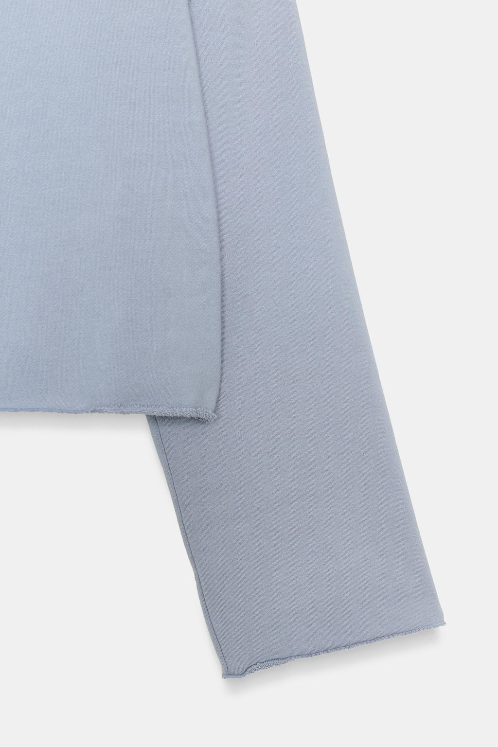 SUDADERA CUELLO BARCO / Azul / Gris - Zara фото 6