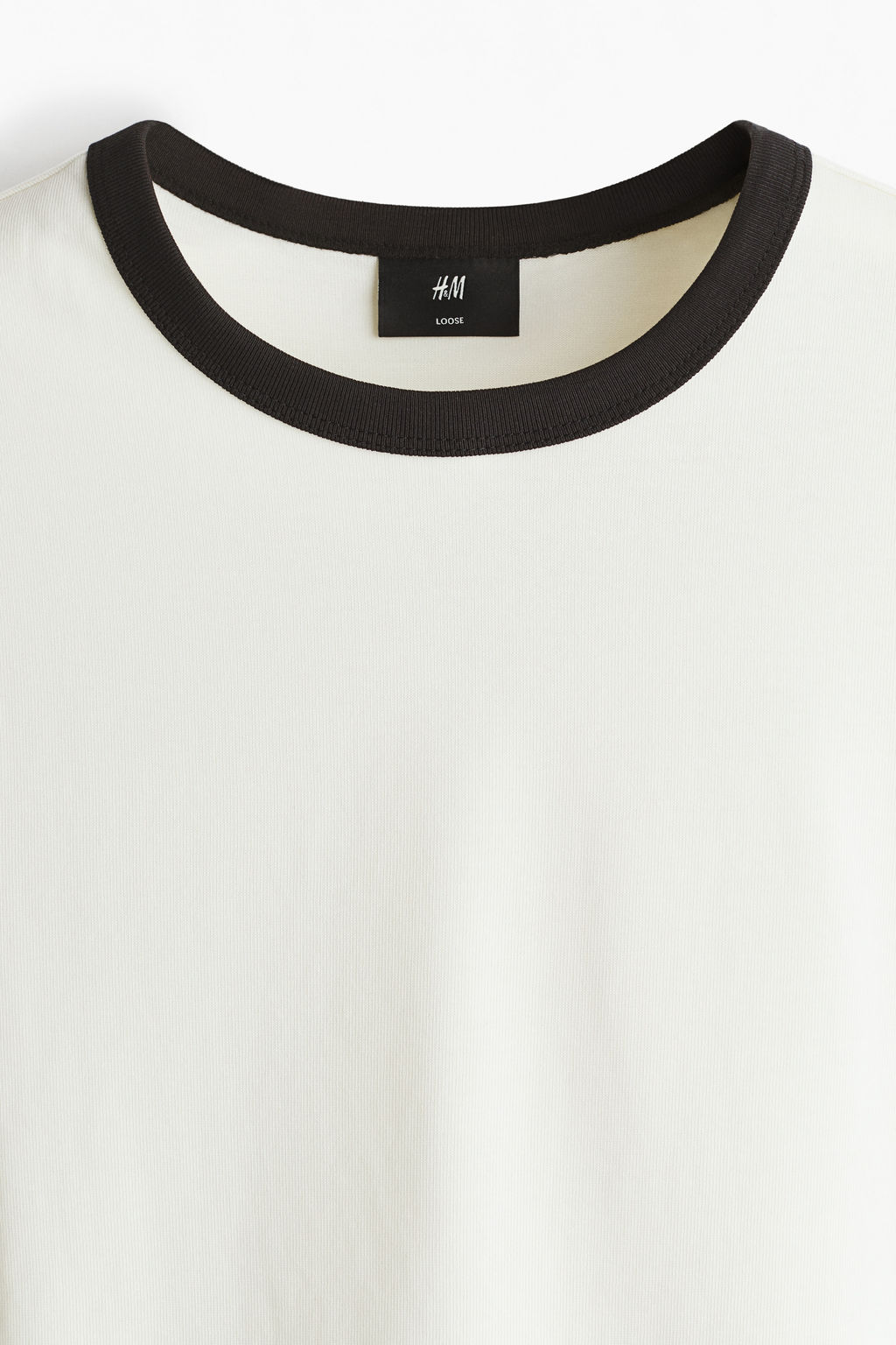 Camiseta boxy Loose Fit - H&m фото 4