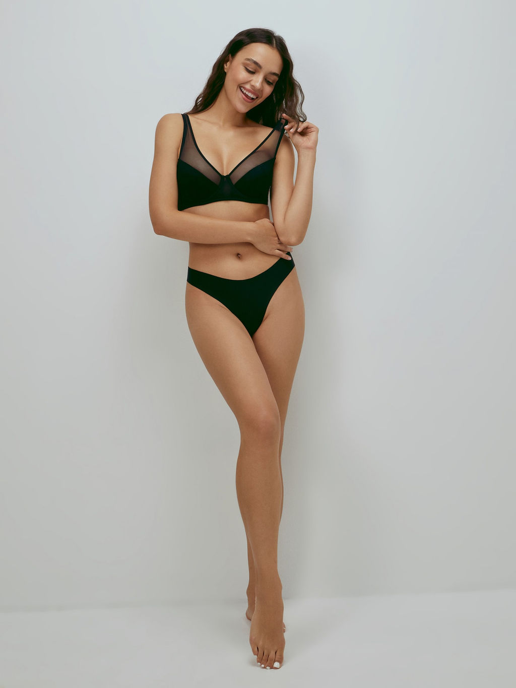 Infinity / Бюстгальтер с мягкой чашкой жен. Illy черный - Infinity Lingerie фото 4