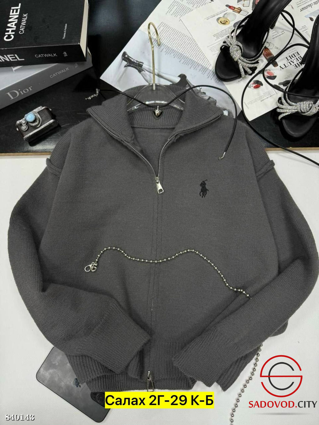 Свитер женский на молнии - Bruno фото 2