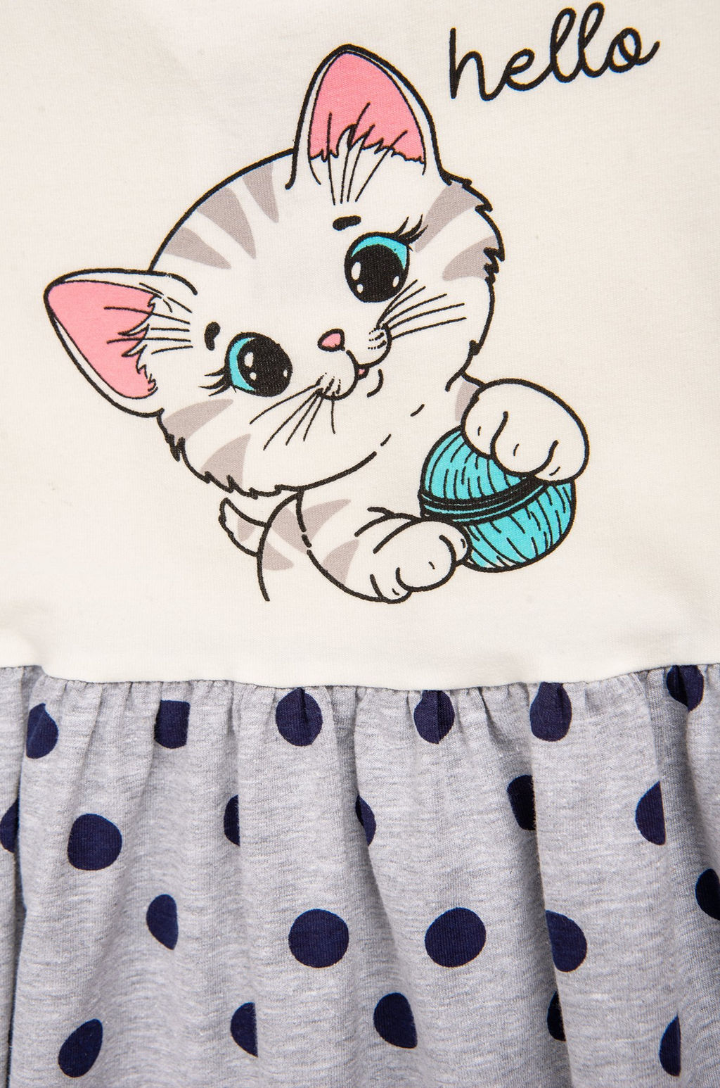 Летнее платье с лайкрой для девочки Bonito  фото 9