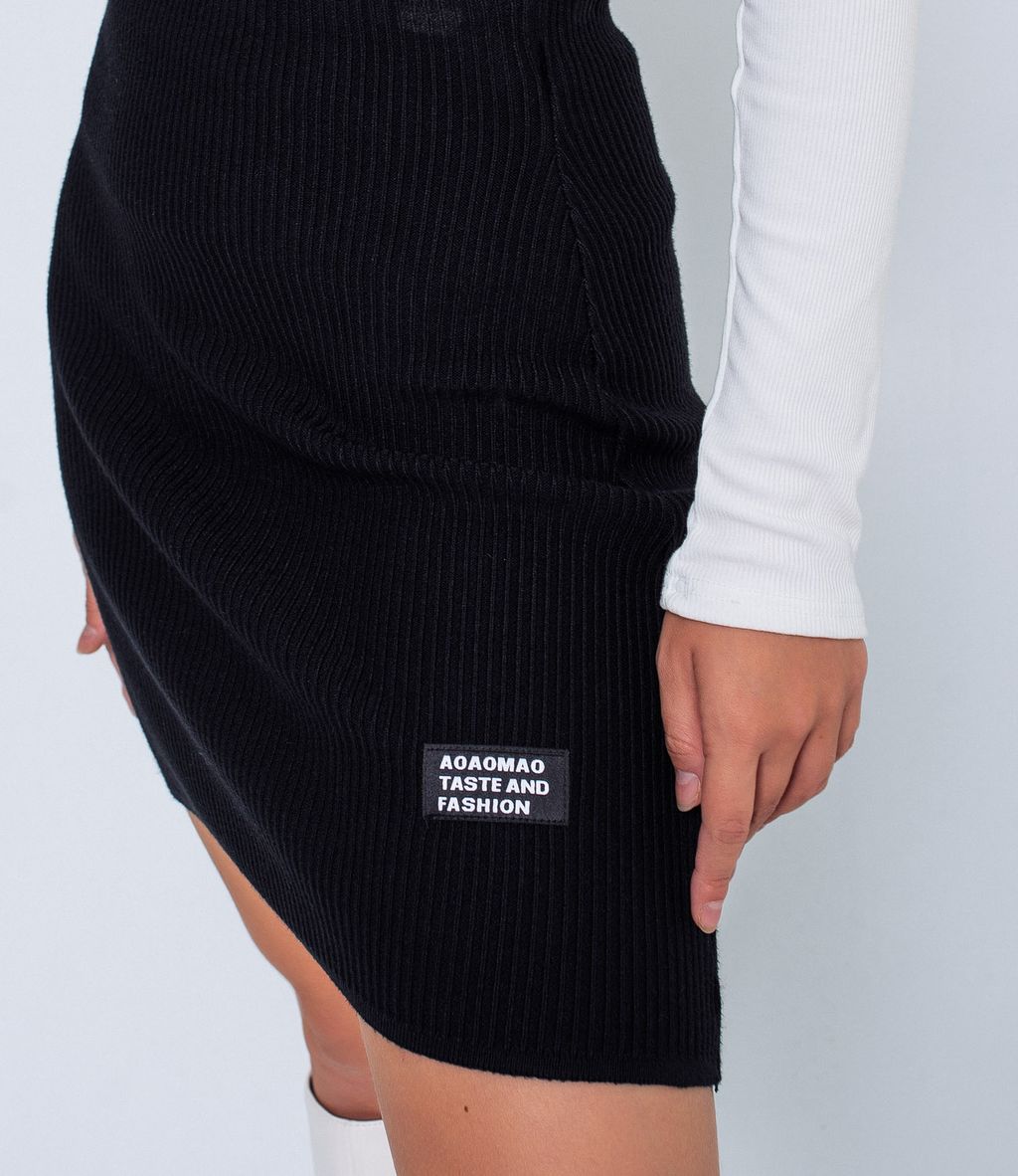 Юбка #КТ191, чёрный