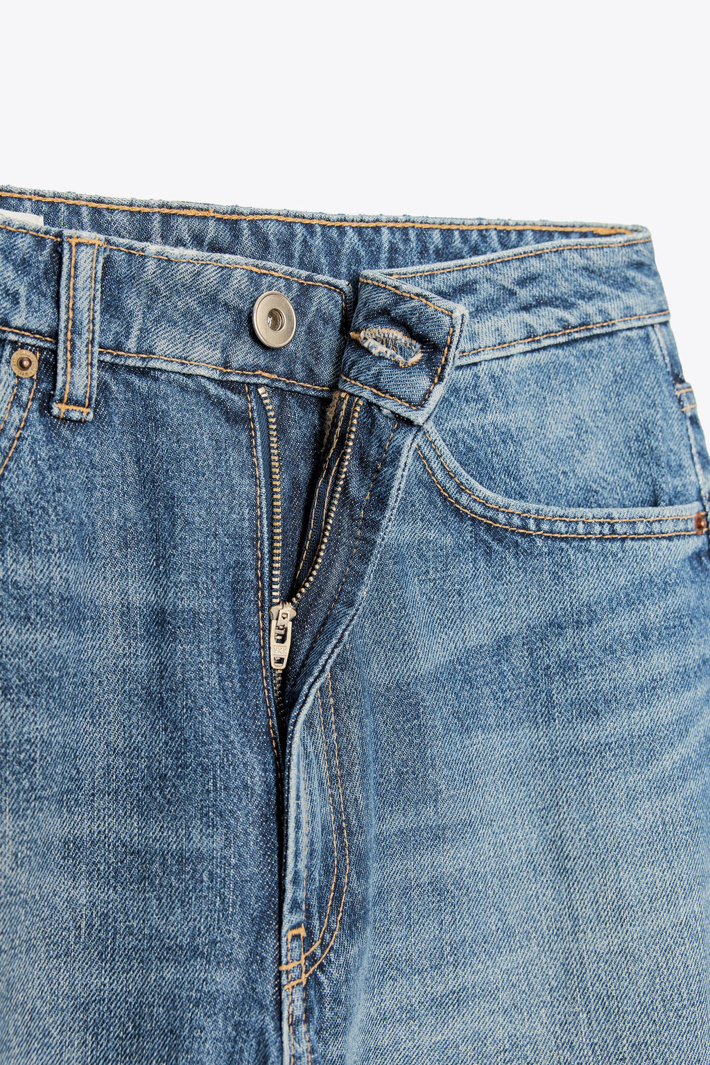 TRF BAGGY BALLOON MID-WAIST JEANS - Zara фото 16