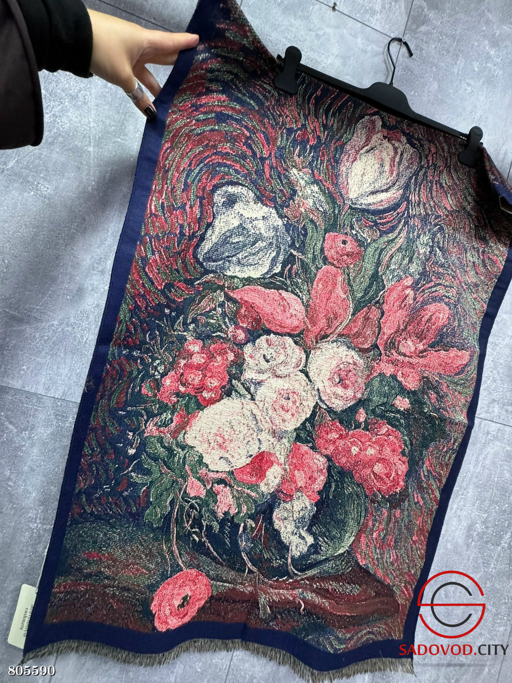 Теплые, мягкие шарфы 195*70 см. - Bruno фото 9