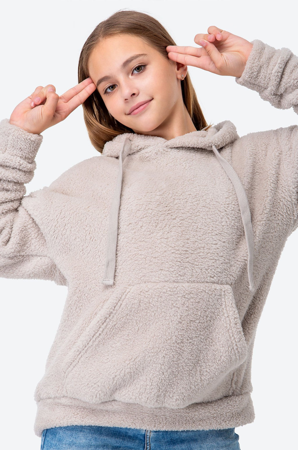 Детская плюшевая толстовка тедди Happy Fox