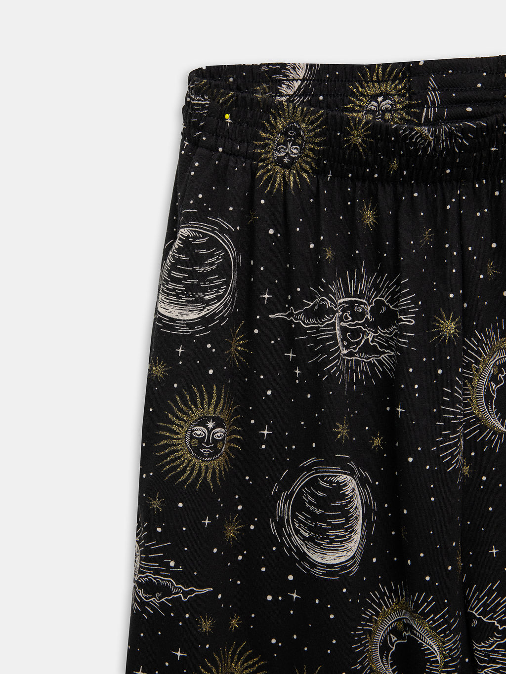 Комплект женский (футболка, брюки) черный с созвездиями черный +созвездия на черном 592432-1 - Mark formelle фото 10