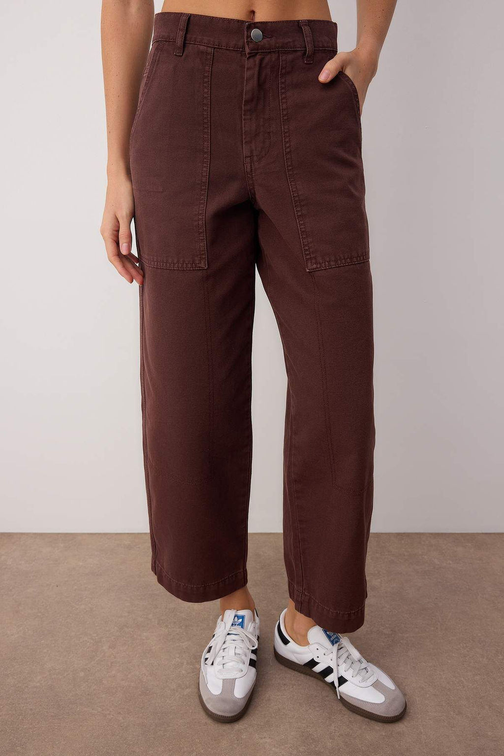 Kahverengi Yuksek Bel Cep Detayl? Loose Baggy Jeans TWOAW26JE00123 - Trendyolmilla фото 3