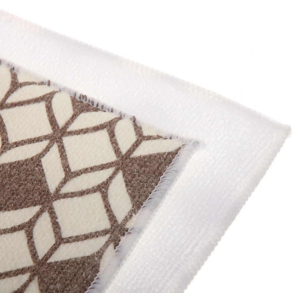 Цена за 2 шт. Коврик для сушки посуды 38*50см "Ромбы" бежевые