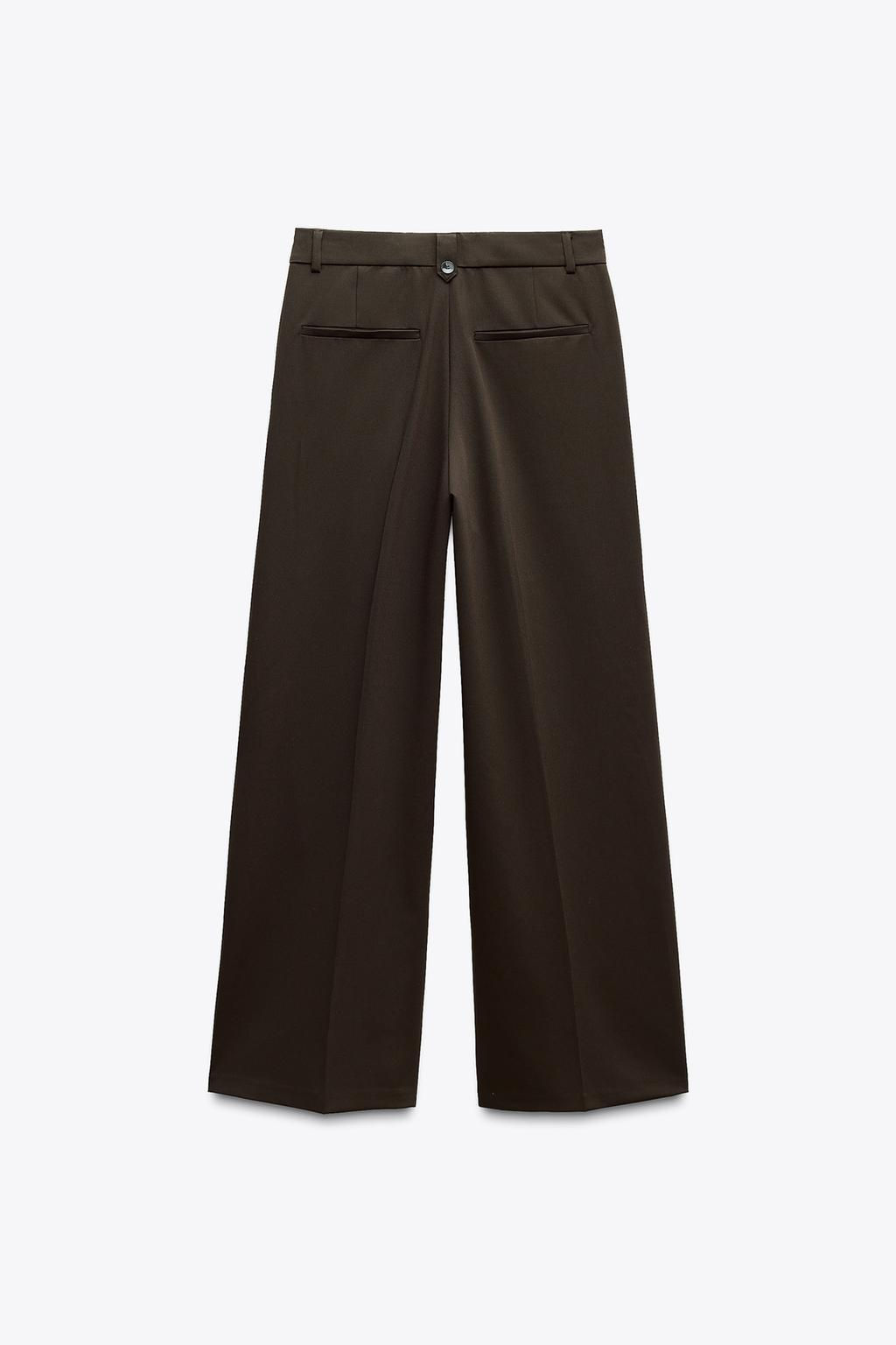 DOUBLE PLEAT TROUSERS - Zara фото 14