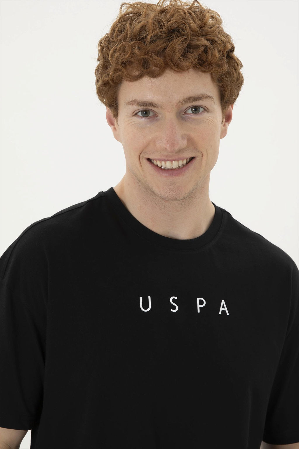 Мужская черная футболка - U.s. polo assn фото 2