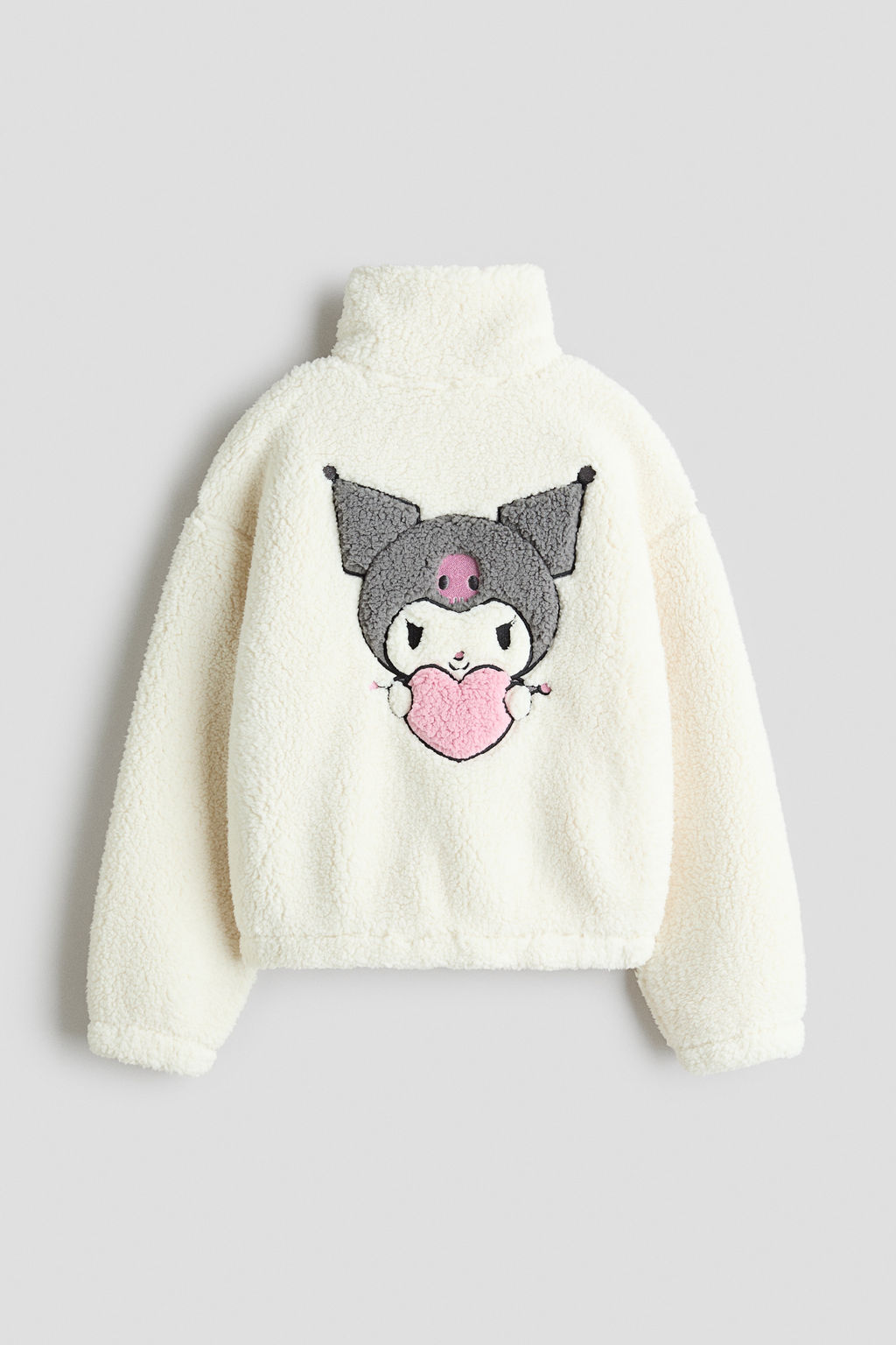 Chaqueta de borreguito con motivos decorativos - H&m фото 3