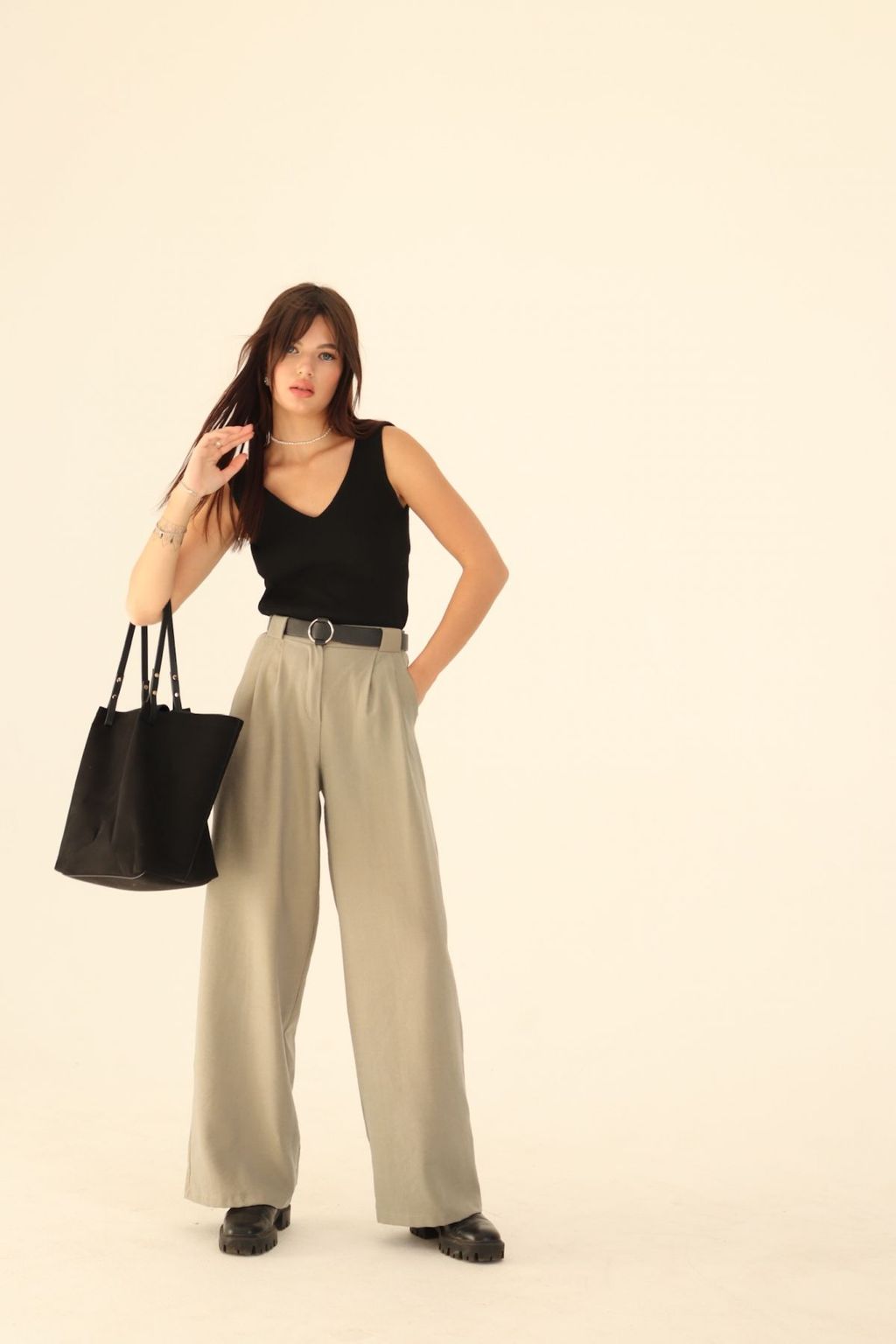 ХИТ! Брюки-палаццо в комфортной посадке - Martichelli фото 19