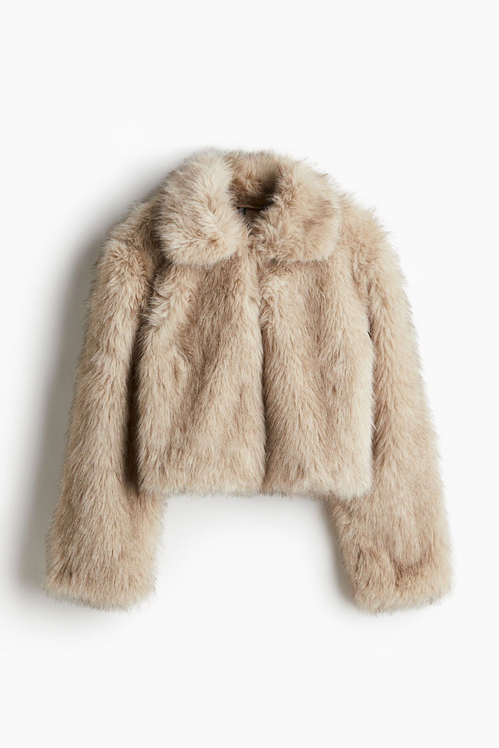 Chaqueta cropped efecto pelo - H&m фото 12