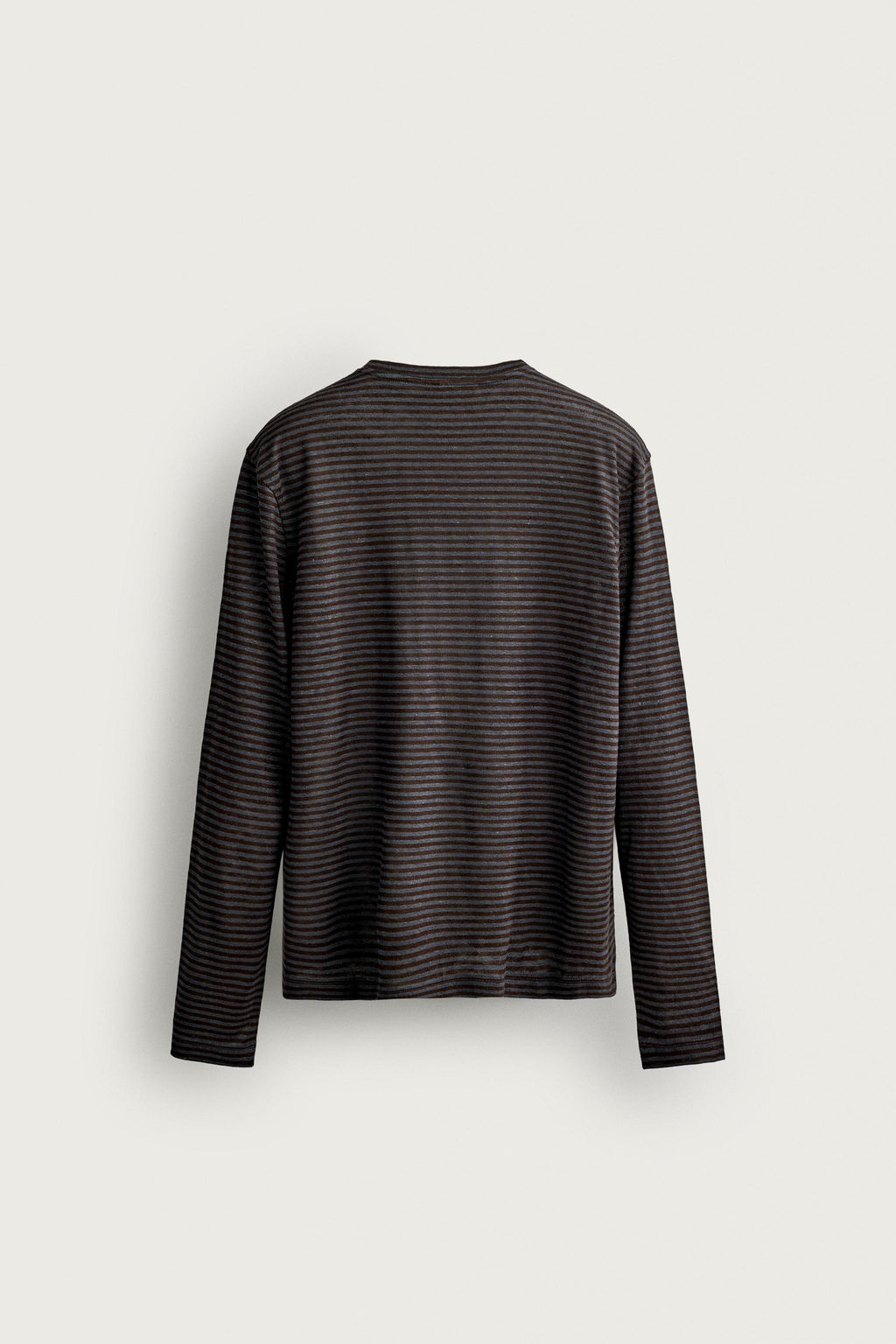 CAMISETA JACQUARD RAYAS C??AMO - VISCOSA / rayas - Zara фото 8
